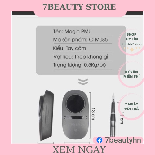 Máy Magic PMU-Siêu Phẩm Tạo Hạt, Omber , Kéo Sợi
