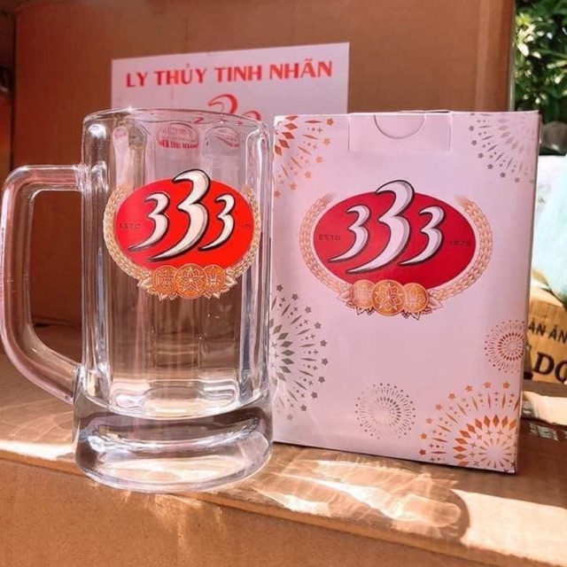 Combo 10 Ly bia 333 size đại siêu dày.