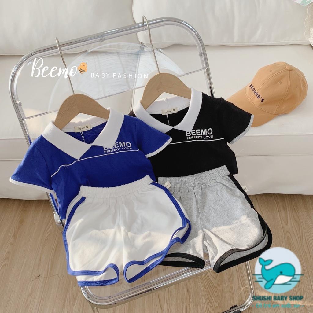 [Có sẵn] [Chất lượng] Bộ Thể Thao Beemo Có Cổ Polo Unisex Thun Cotton Mềm Mại