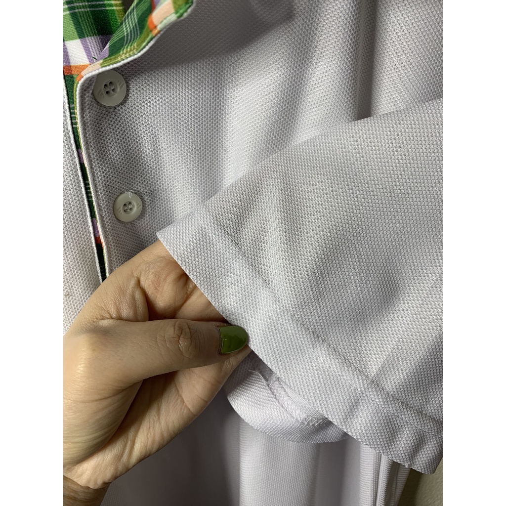 Áo thun ngắn tay có cổ polo hiệu ADIDAS CLIMALITE dry fit chính hãng secondhand