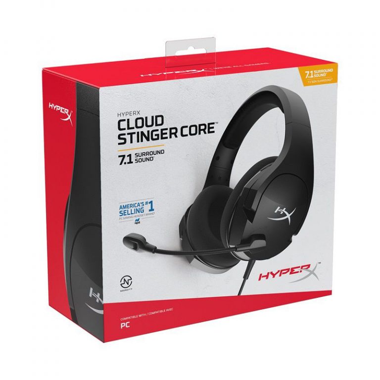 Tai nghe HyperX Cloud Stinger S 7.1 - Chính hãng - Mới 100% - Bảo hành 24 tháng