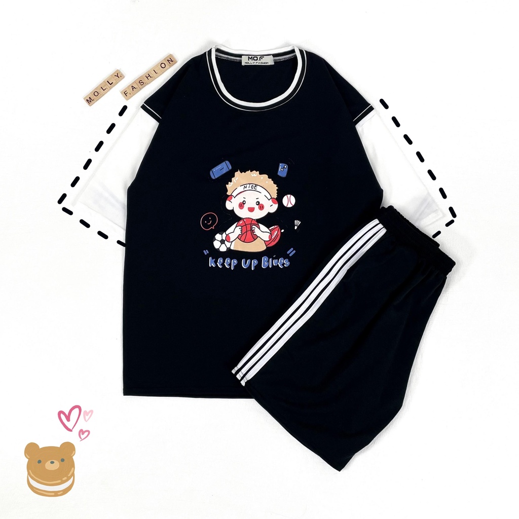 Set Đồ Bộ Bóng Rổ Nam Nữ NHIỀU MẪU 01 phong cách Ulzzang Form Unisex Freesize Molly Fashion