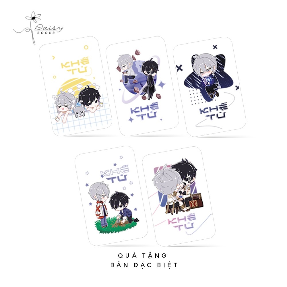 Sách - Khế tử (Combo 3+4, Bản đặc biệt kèm 2 Bookmark + 5 Card Trong + Bộ Sticker + Postcard)