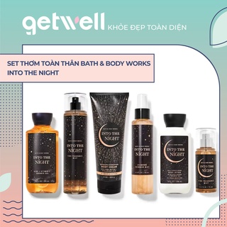 Sản Phẩm Tắm Dưỡng Xịt Thơm Toàn Thân Nến thơm phòng  Bath & Body Works - Into The Night