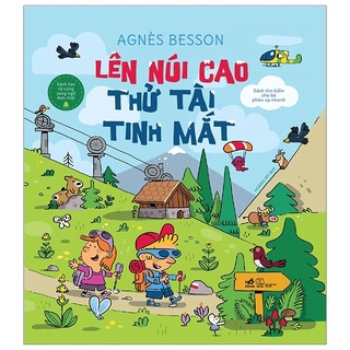 Sách - lên núi cao thử tài tinh mắt