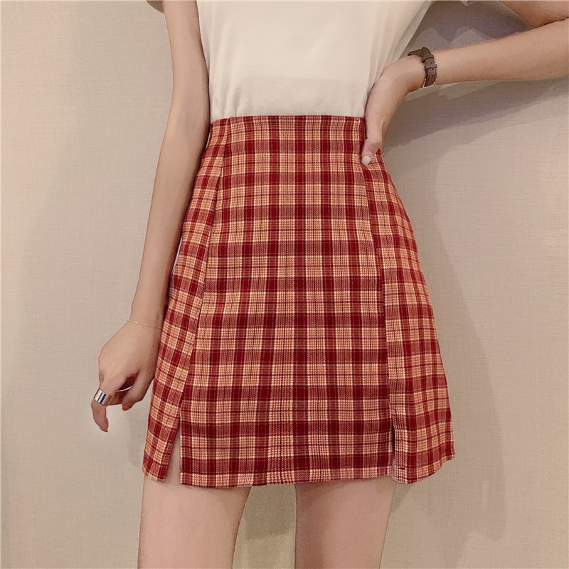 Chân váy kẻ 7 màu | BigBuy360 - bigbuy360.vn