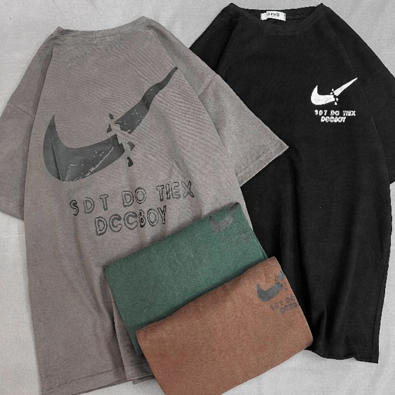Áo thun tay lỡ 100% cotton 3158 dày dặn, mềm mịn, loại 1, áo đôi áo cặp unisex ulzzang - ẢNH THẬT
