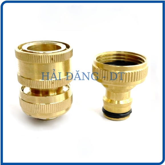 Khớp đồng nối nhanh, Đầu nối nhanh lắp dây cấp nước vào cho máy rửa xe mini