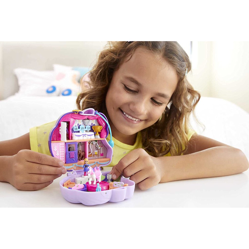ĐỒ CHƠI POLLY POCKET - Polly Pocket và buổi biểu diễn xiếc ngựa - MÃ SP GTN14/FRY35