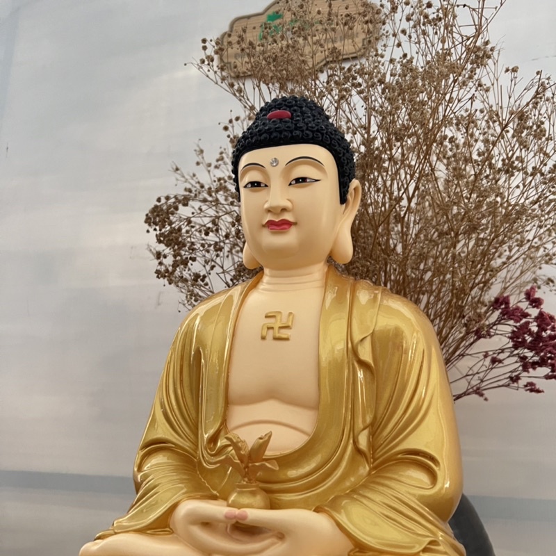 Tượng Phật A Di Đà/Dược sư ngồi 50cm nhủ vẽ
