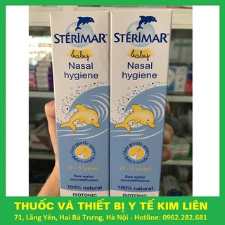 Xịt cá heo sterimar pháp