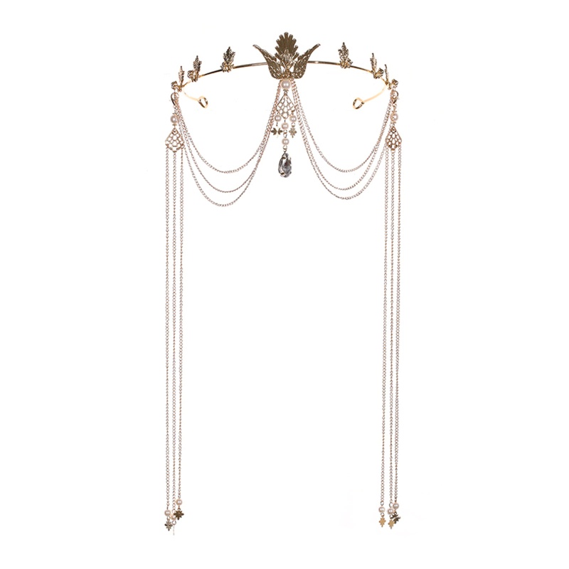 Vương Miện Công Chúa Đính Tua Rua Lấp Lánh Cho Nữ