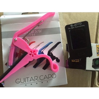 Combo tuner+capo
