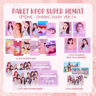 Bộ 10 tấm ảnh in hình nhóm nhạc super save | izone | son môi oneiric diary