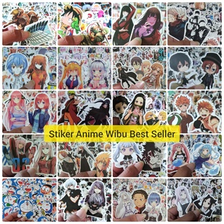 Image of Murah Dan Keren - Stiker Anime Favorit Otaku Wibu Anime Lover - Onepiece, Naruto, Waifu, Loli DLL