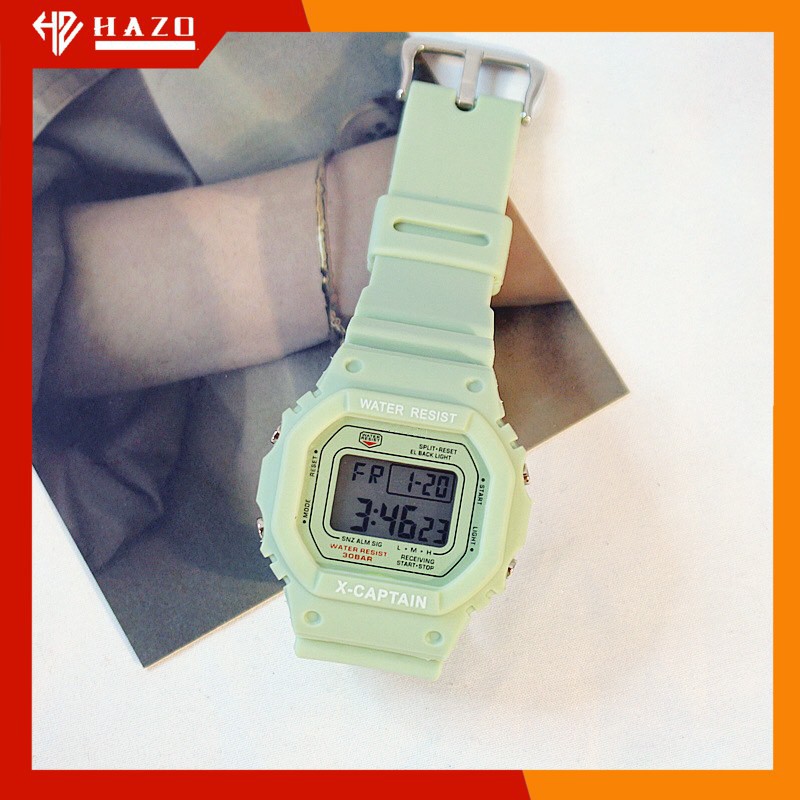 [Mã FAMAYFA2 giảm 10K đơn 50K] ĐỒNG HỒ THỂ THAO NAM NỮ X-CAPTAIN D377C ĐIỆN TỬ MẶT VUÔNG SIÊU ĐẸP | BigBuy360 - bigbuy360.vn