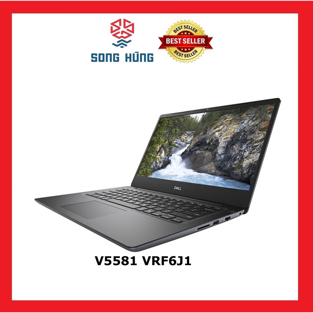 Laptop Dell Vostro 5581 VRF6J1 i5-8265, 4Gb Ram, 1Tb HDD, VGA Nvidia MX130, 15.6 inch FHD, Win10