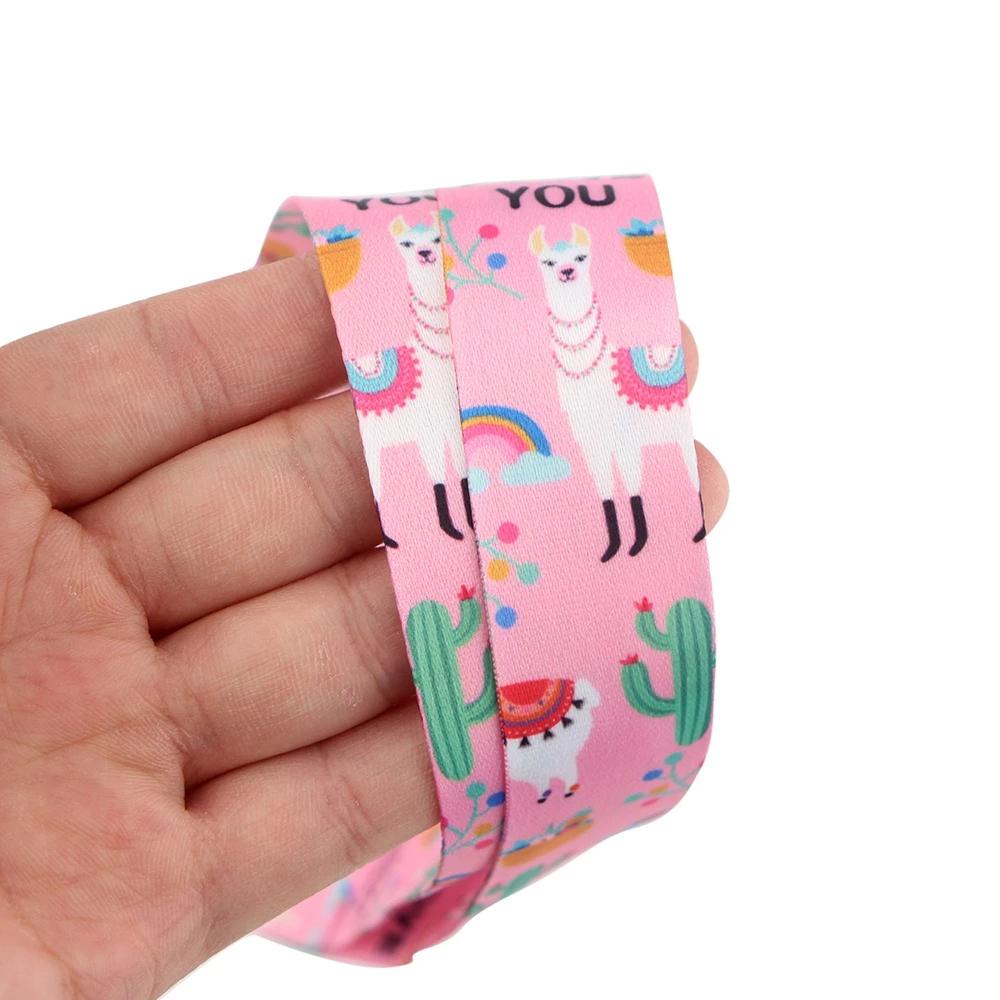 Dây Đeo Điện Thoại / Móc Khóa Hình Lạc Đà Alpaca Dễ Thương DIY