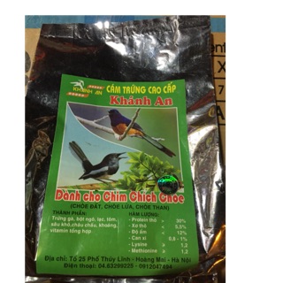 KM thức ăn cho chim chích choè khánh an gói 500g