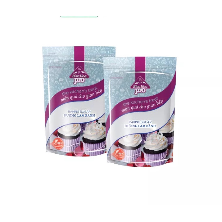 Combo 2 bao Đường Biên Hòa Pro Baking 1kg - YOOSOO MALL