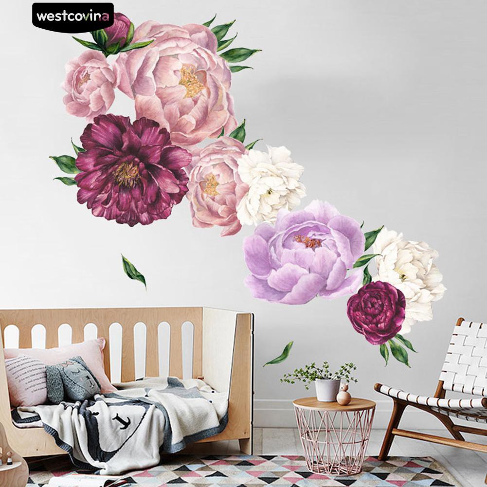 Sticker dán tường hình bông hoa