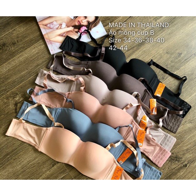 [CHÍNH HÃNG][FREESHIP] Áo Lót BigSize Beena 2247 có gọng mút mỏng cup ngực C quả ngang nâng ngực chống chảy xệ ngực to