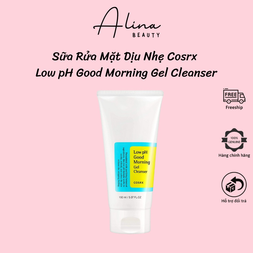 Sữa rửa mặt Cosrx Low pH Good Morning Gel Cleanser 150ml