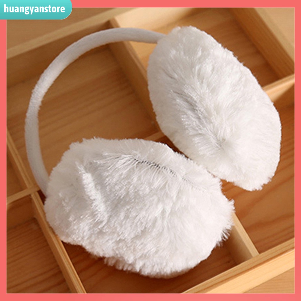 HY| Bông chụp tai giữ ấm mùa đông màu trơn