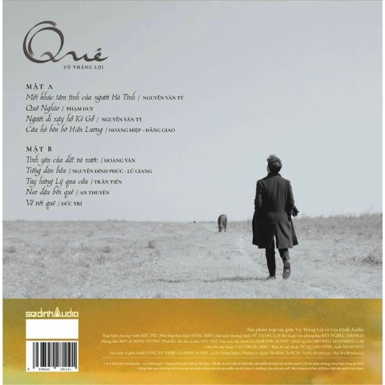 Đĩa than vinyl Quê - mới phát hành