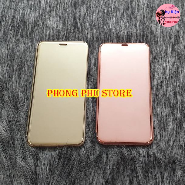 Bao Da Tráng Gương Dành Cho Samsung Galaxy A5 2017 / A7 2017 / A6 2018 / A6+ 2018 / A8 2018 / A8+ 2018