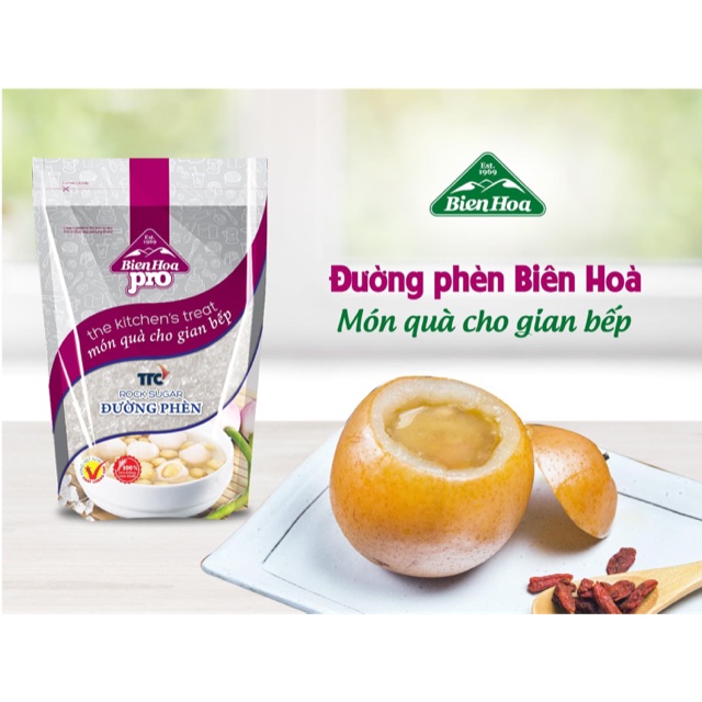 Đường Phèn Biên Hoà Pro túi 500gr