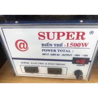 Biến thế 15A( giao hàng ngẫu nhiên )