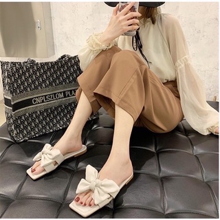 Dép thắt nơ tiểu thư