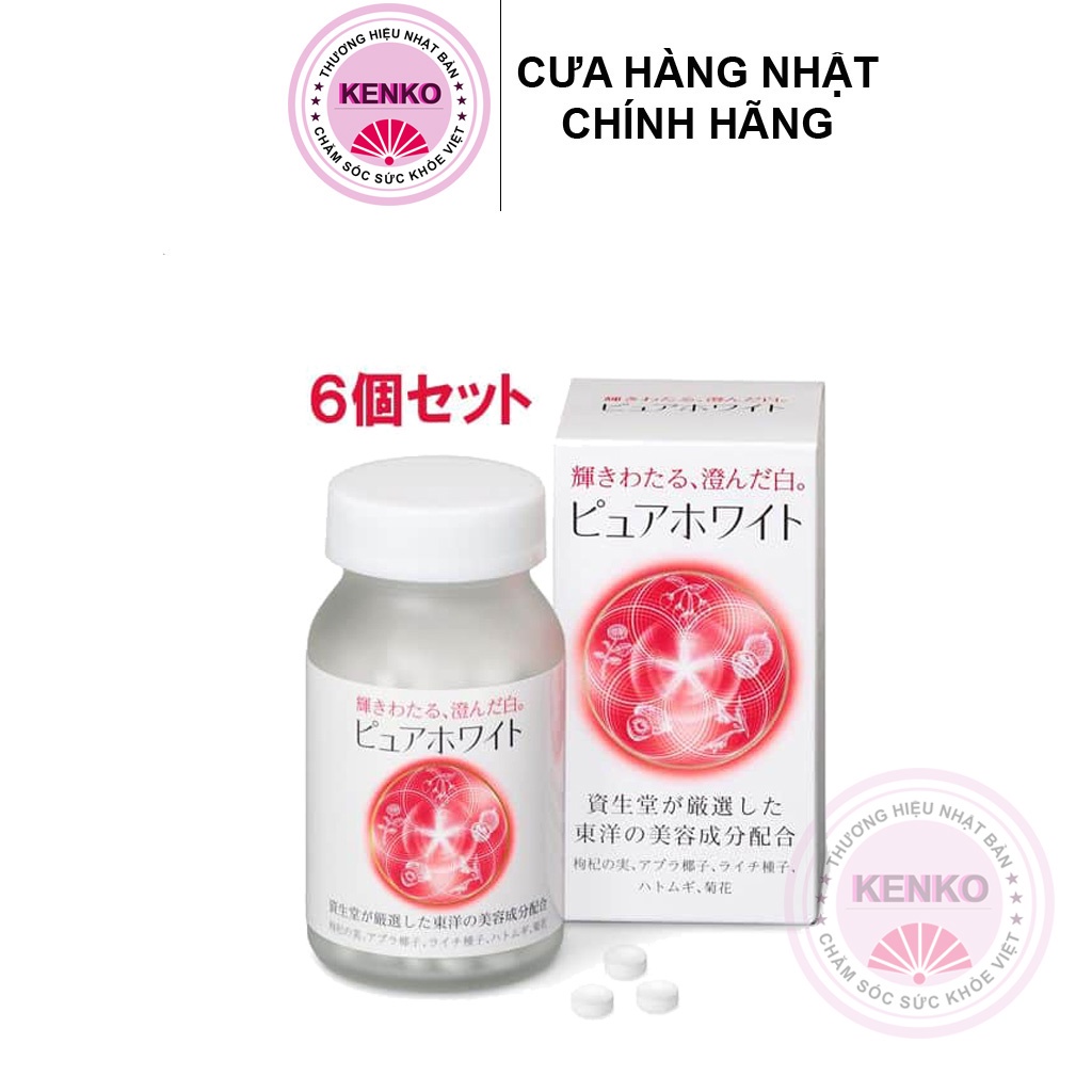Viên uống trắng da Shiseido Pure White 240 viên - HÀNG NỘI ĐỊA NHẬT
