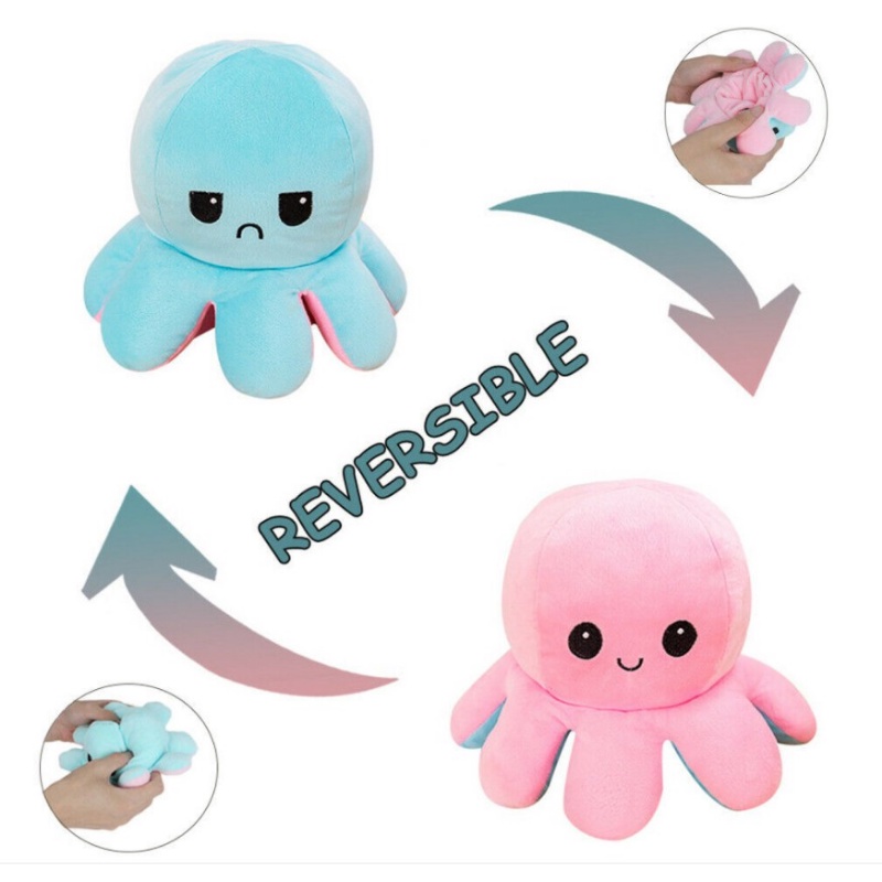 Đồ chơi nhồi bông Hình Bạch Tuộc 20CM Cho Bé
