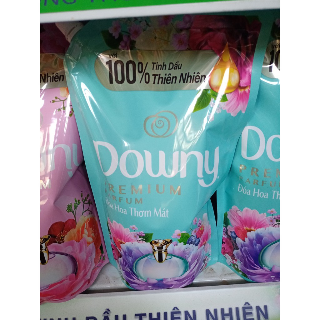 Nước xả vải Downy Đóa hoa thơm mát & ngọt ngào túi 1.4L