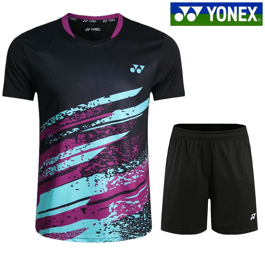 2019 New Yonex Badminton Jersey Breathable Quick Dry Training Compipition Table Tennis Basketball Sports Suit