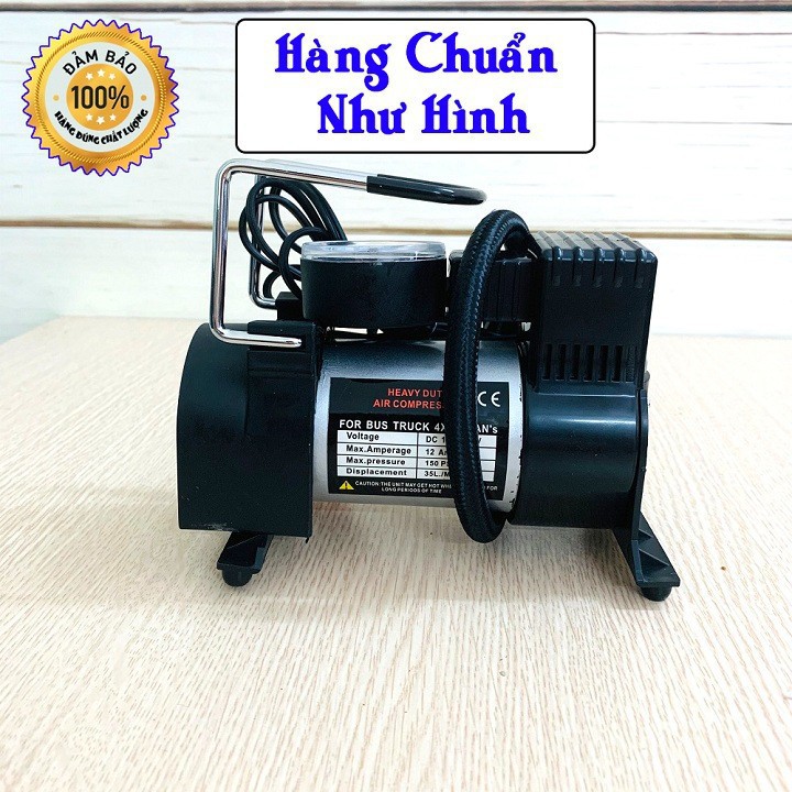 Bơm Hơi Điện Ôtô Xe Máy Mini 12V 💢 BƠM SIÊU NHANH &KHỎE 💢Kích Thước Nhỏ Gọn Dễ Dàng Mang Theo