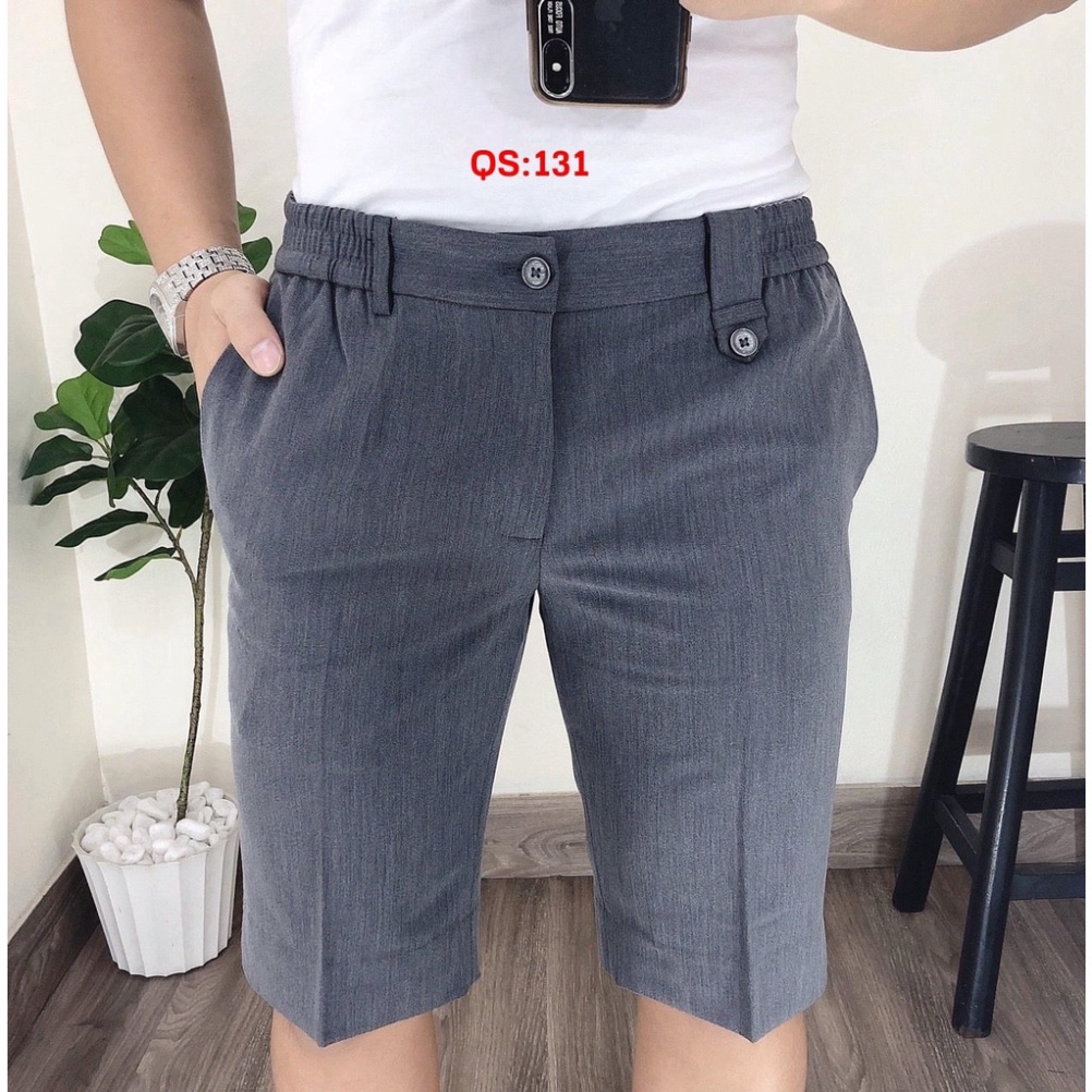Quần Short âu CAO CẤP quần short nam 5 màu thời trang cao cấp chất vải lụa co giãn
