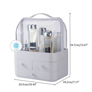 Hộp đựng mỹ phẩm có nắp đậy