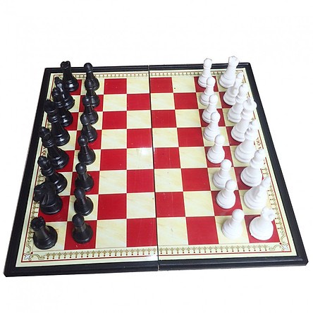 Đồ chơi cờ vua quốc tế nam châm size 40cm nhựa an toàn, đồ chơi cờ giải trí thông minh cho bé