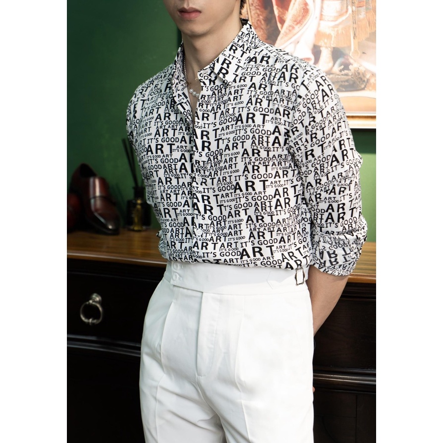 Quần Âu Nam Lưng Cao Sidetab , Thiết Kế Cạp Cao , Phom Ôm Dáng Slimfit , Phong Cách Thời Trang Hàn Quốc