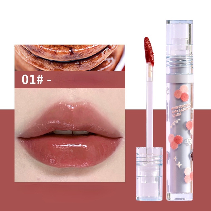 [Hàng mới về] Son bóng VLONCA dưỡng ẩm màu tráng gương đẹp mắt