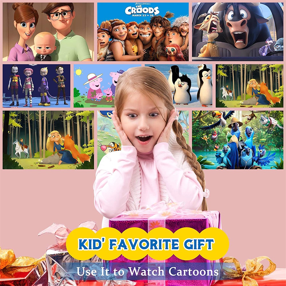 YT200 Full HD Video Di Động Máy Chiếu LED Nhà Hát Android TV 1920X1080P MINI Máy Cân Bằng Laser 1 4K Vidoe Máy Chiếu cho Nhà Điện Ảnh Điện Thoại ]