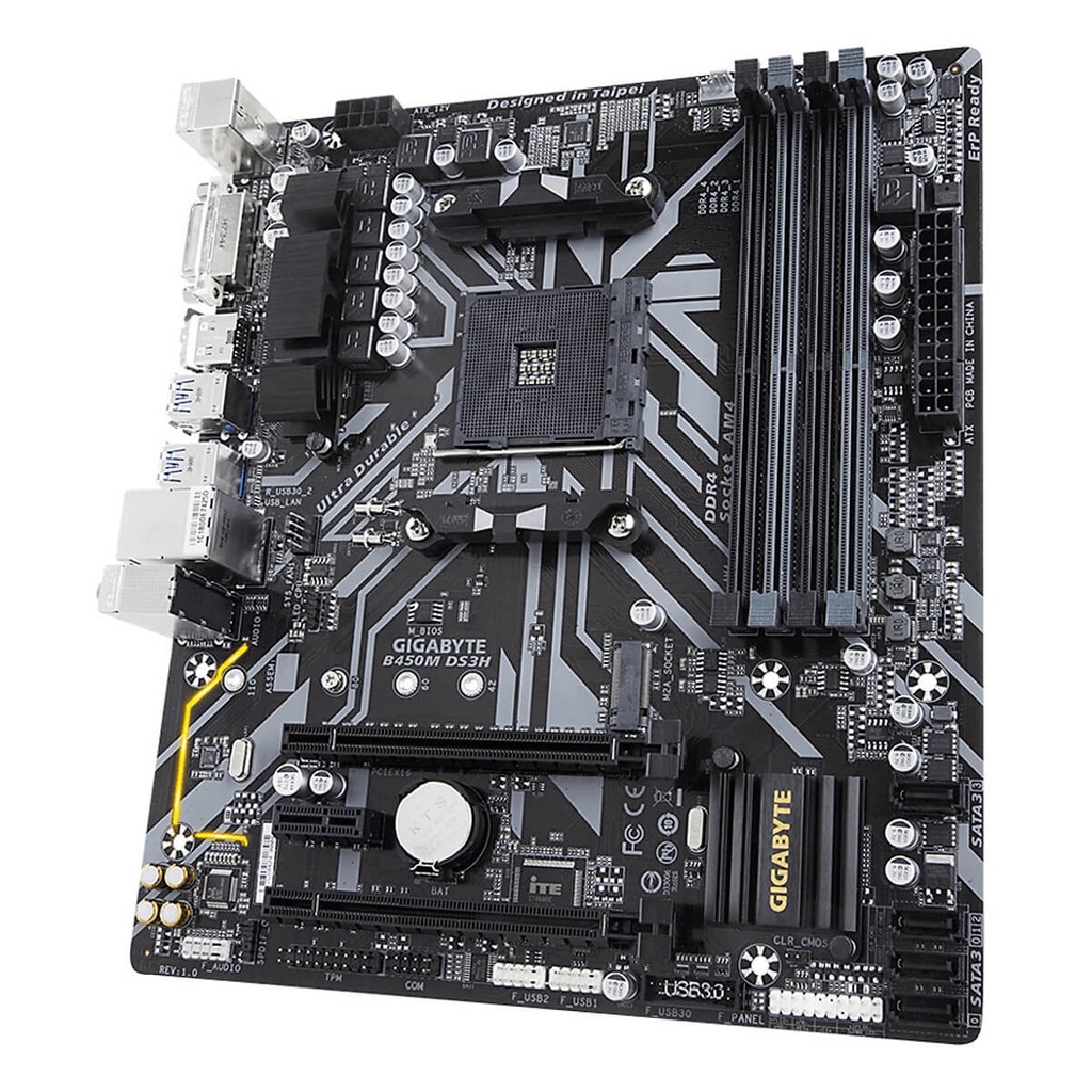 Bo Mạch Chủ Mainboard Gigabyte GA-B450M DS3H