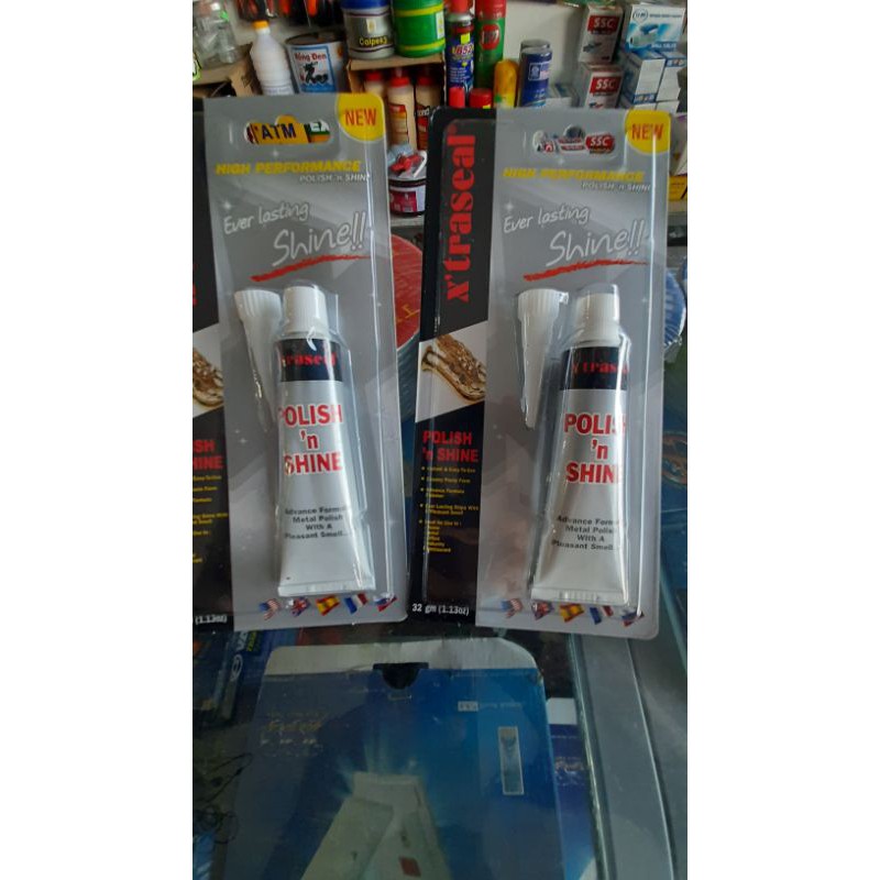 Kem đánh bóng kim loại X’traseal Polish’n Shine 32gr