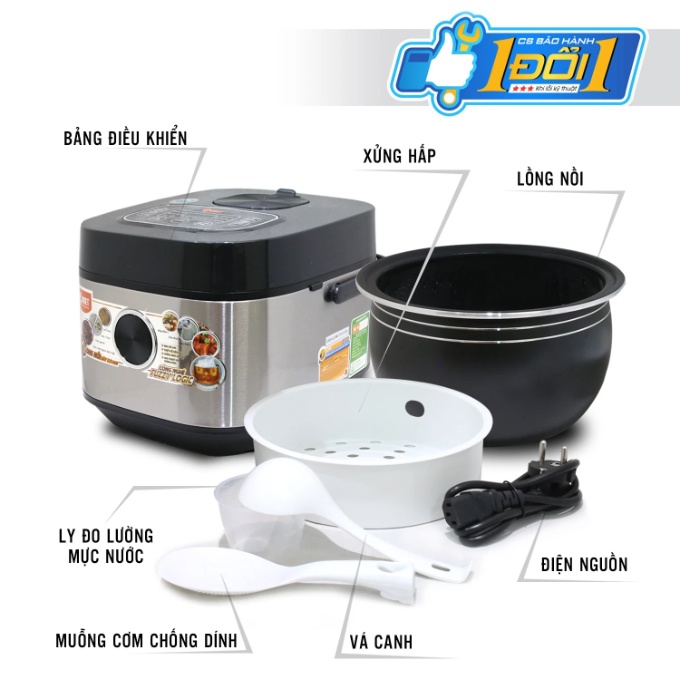 Nồi cơm điện tử COMET CM8088 1.8lit