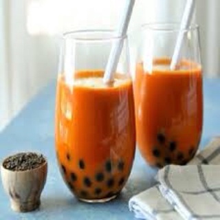 Trà Thái xanh Thái đỏ pha trà sữa