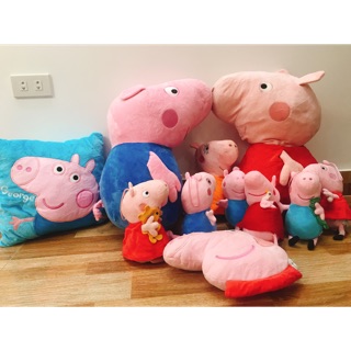 Gấu heo peppa set bé