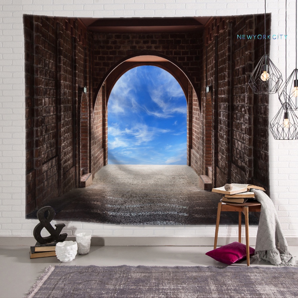 Thảm Treo Tường In Họa Tiết Độc Đáo Trang Trí Phòng Ngủ